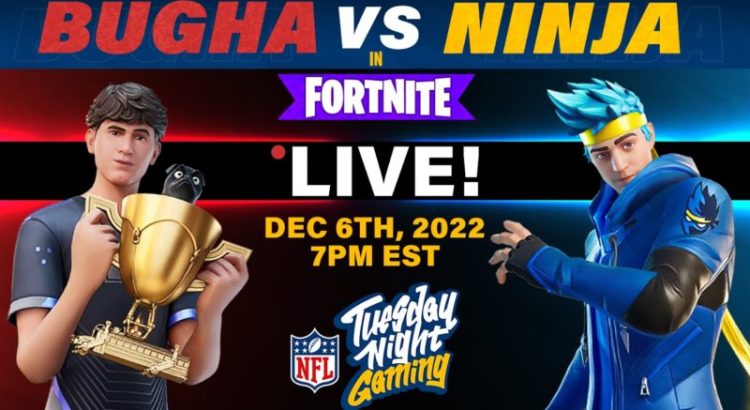 Bugha vs Ninja – Stars face off in special Fortnite Chapter 4 Event