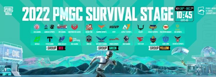 PMGC Survival Stage: Teams, format and favorites to advance